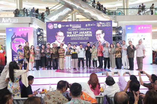 Selebrasi Penutupan Jakarta Marketing Week 2025 Menuju Global City for Impact