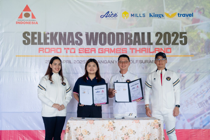 Berpotensi Sabet Emas SEA Games, Woodball Indonesia dapat Dukungan Aice