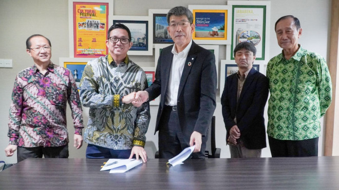 Peresmian kerja sama Jababeka Golf & Country Club dengan Tateshina Kogen Country Club. (Foto: Istimewa)