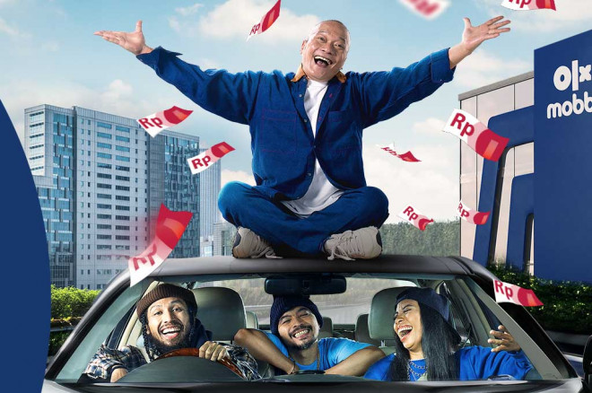 4 orang rapper ini pede kampanye jual beli mobil bekas. OM