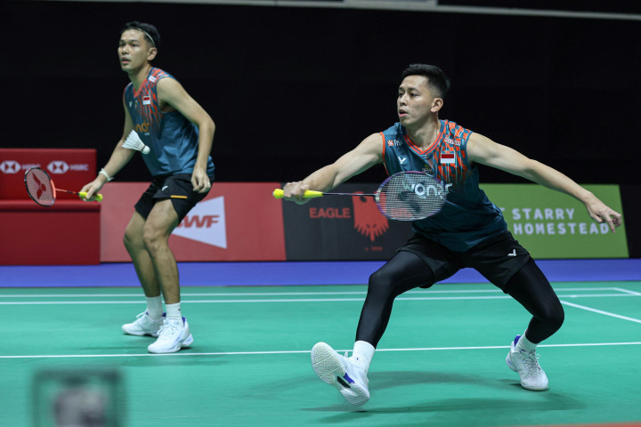 Singapore Open 2025: Fajar/Rian Ditendang Unggulan Pertama