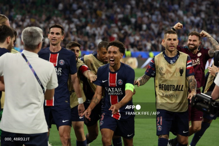 Lumat Inter, PSG Raih Trofi Liga Champions Perdana
