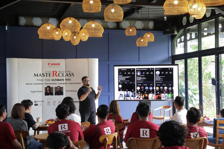 Canon Indonesia Gelar EOS R Wedding Masterclass Roadshow 2025 di 5 Kota