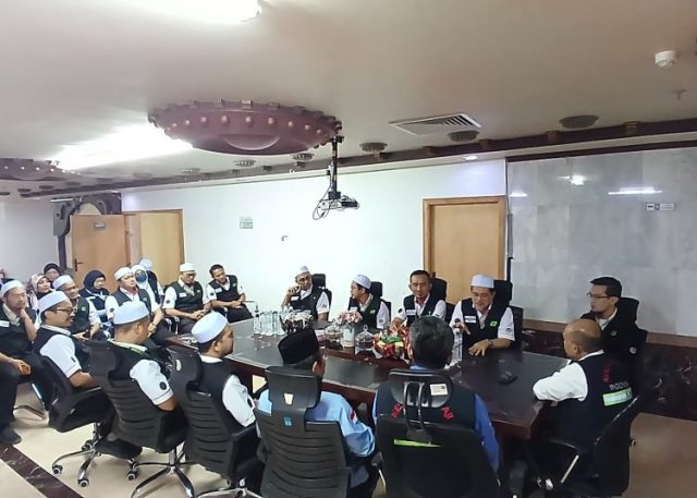 Jelang puncak haji pelayanan medik terhadap jemaah yang sakit ataupun rentan menjadi fokus negara yang memiliki banyak jemaah haji. (Foto: Dok. Birkom Kemenkes)