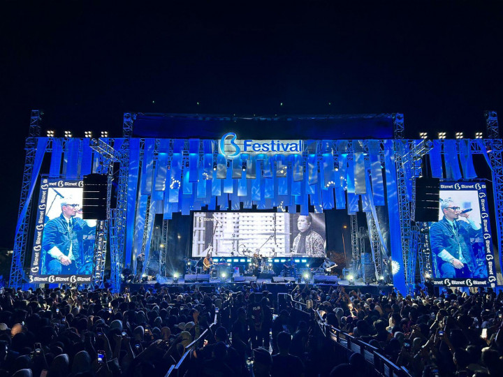 Biznet Gelar Festival dan Fun Run di Palembang 2025