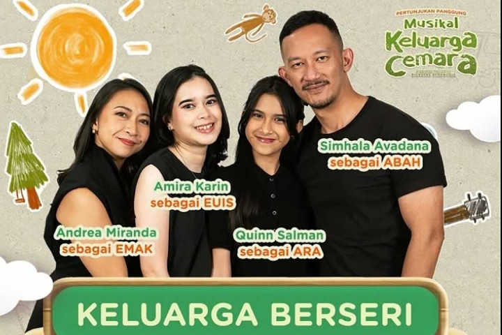 Kolaborasi The Lantis dan Podcast Rapot di Musikal Keluarga Cemara 2025