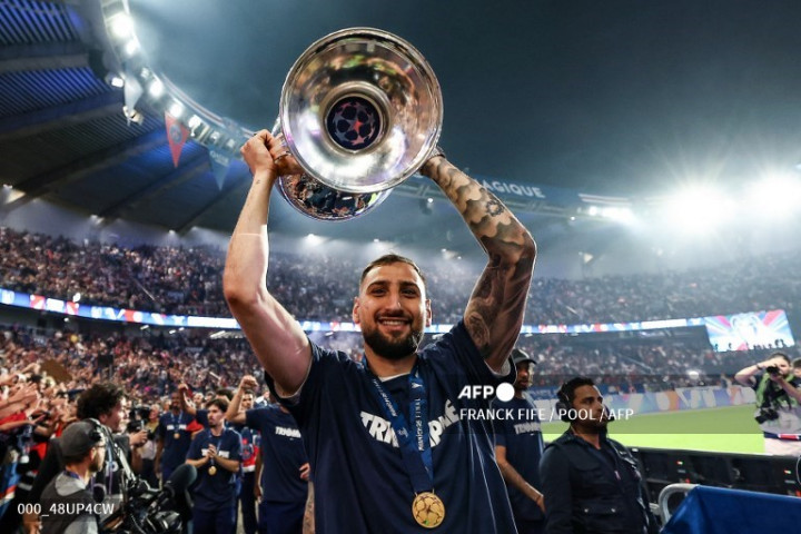 PSG Juara Liga Champions, Donnarumma Belum Pasti Bertahan