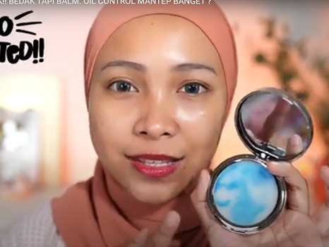 Viral di TikTok! Balm Powder Disebut Efektif Mengontrol Kulit Berminyak