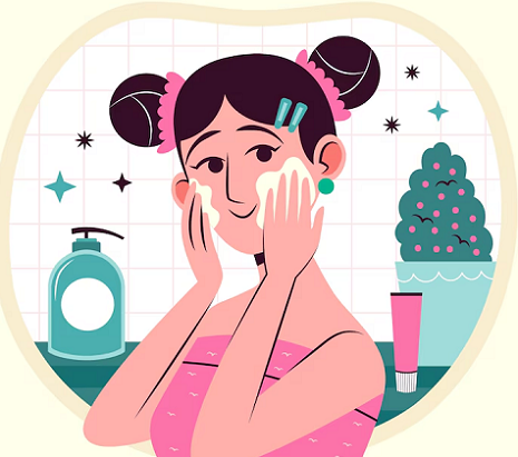 Pemilik kulit berminyak juga dapat mendapatkan kulit yang bersih dan sehat. (Foto: Ilustrasi. Dok. Freepik.com)
