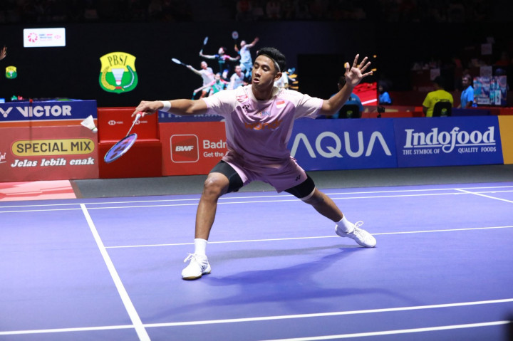 Indonesia Open 2025: Gagal Atasi Tekanan, Alwi Disingkirkan Unggulan 3