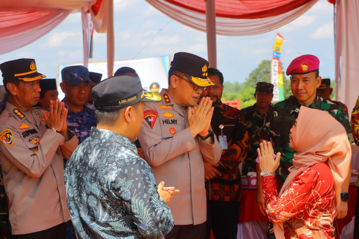 Gudang Ketahanan Pangan Jadi Andalan Polda Lampung Dukung Program Nasional