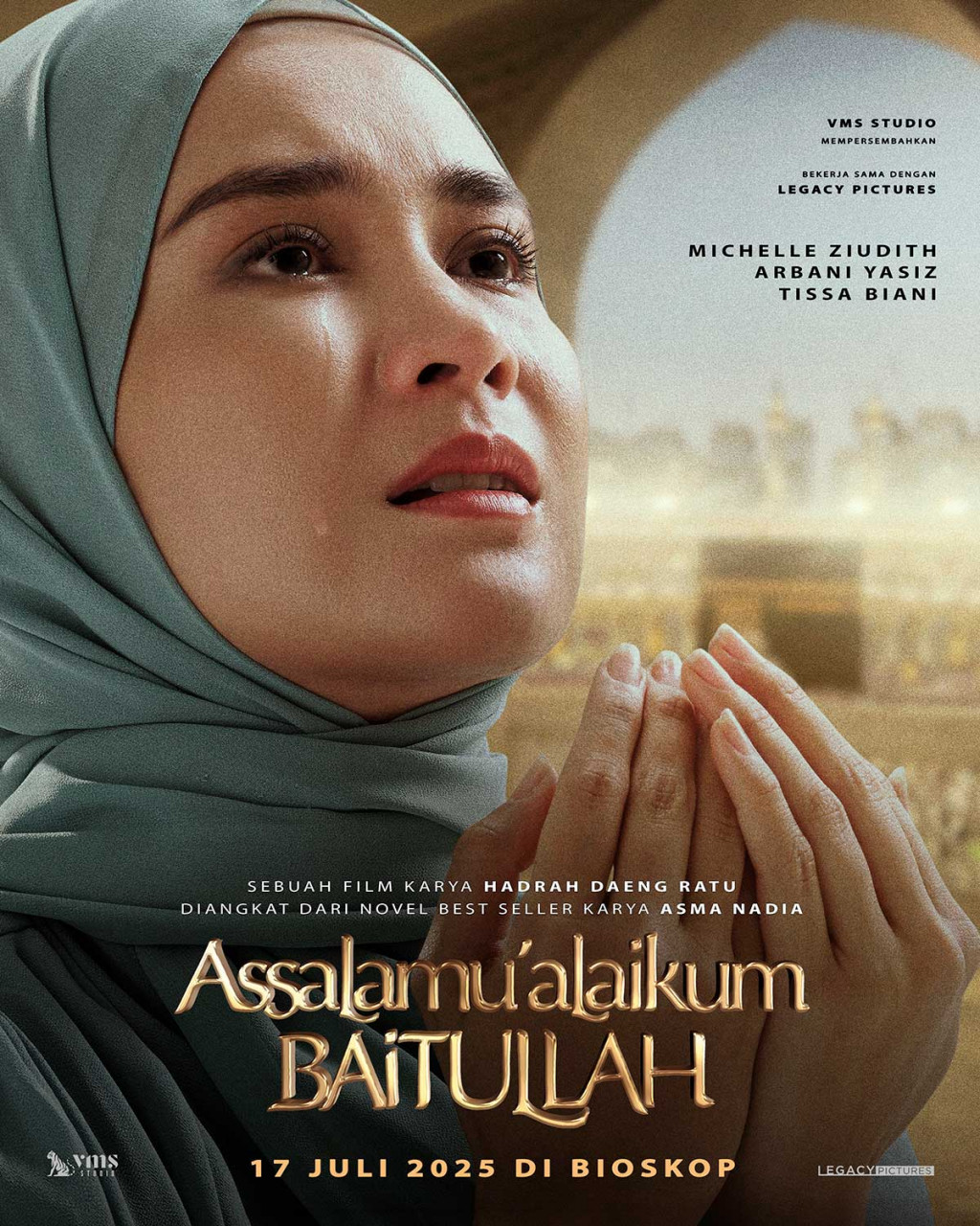 Teaser Poster film  Assalamualaikum Baitullah (Foto: Siaran Pers)