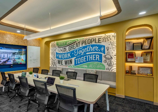 Arkadia Works HQ mengusung konsep “House of Innovation”.