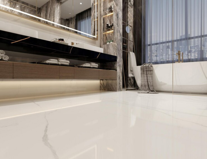 Tips Praktis Bikin Ubin Kamar Mandi Berkilau Tanpa Menggosok