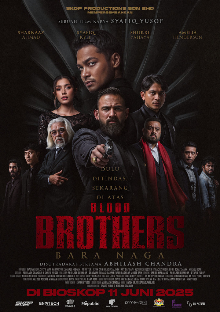 9 Fakta Film Malaysia Blood Brothers: Bara Naga, Komposer Indonesia Ikut Berkolaborasi