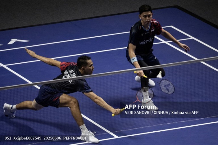 Indonesia Open 2025: Fajar/Rian Kalah, All Indonesian Final Gagal Terjadi