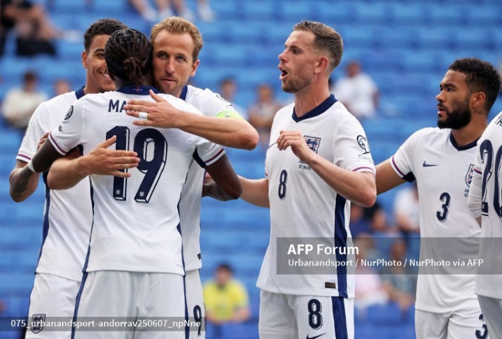 Andorra Vs Inggris: Tiga Singa Menang, Harry Kane Cetak Gol ke-72