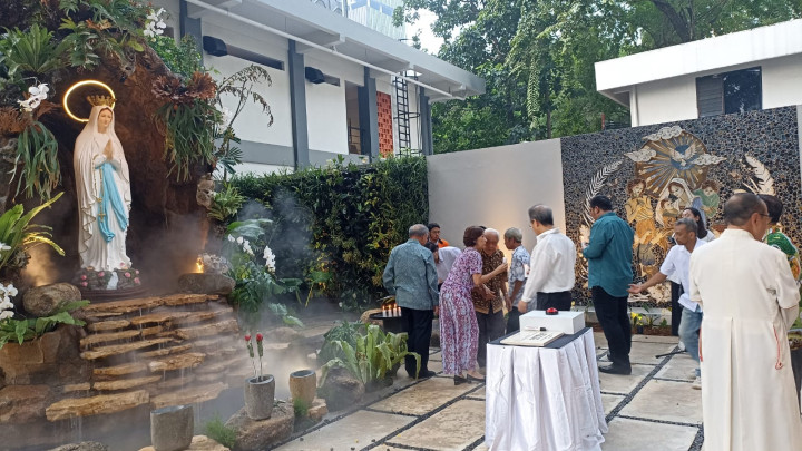 Ada yang Segar-Segar di Unika Atma Jaya, Wajah Baru Lobi hingga Goa Maria Immaculata