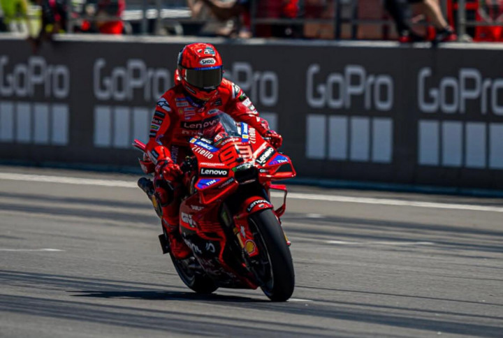 Marquez Perkasa di Aragon, Bagnaia Kembali Cicipi Podium