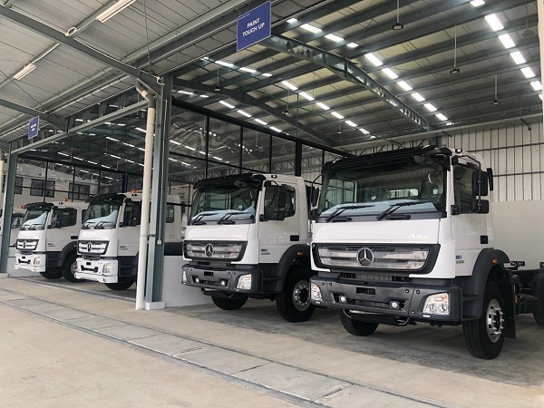 Segini TKDN Kendaraan Niaga Mercedes-Benz Rakitan Cikarang