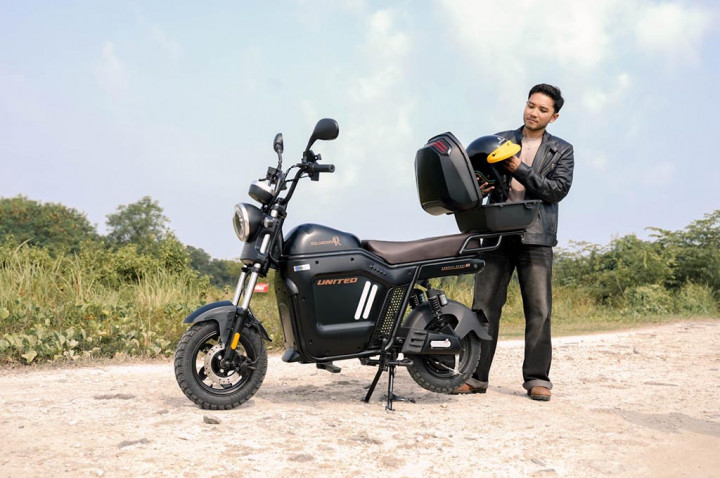 Unik, Ada Sepeda Listrik Bergaya Motor Sport Classic