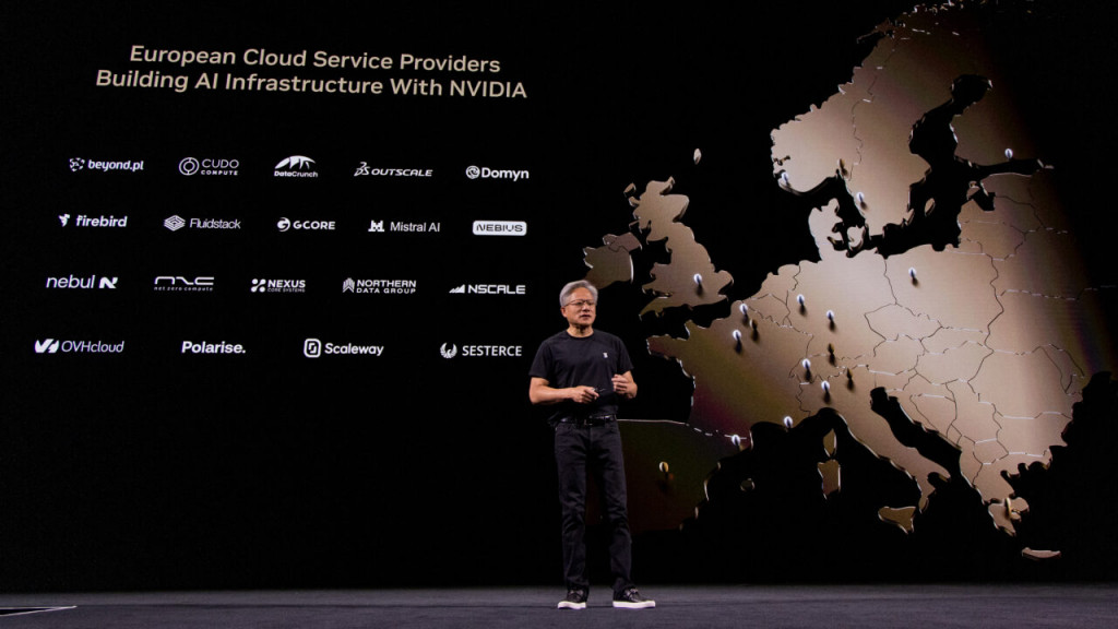 CEO NVIDIA Jensen Huang di GTC Paris 2025