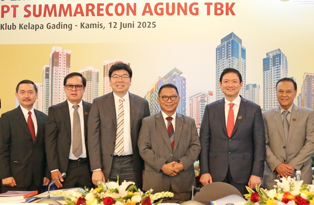 Summarecon mencatat kenaikan pada laba bersih sebesar 27 persen. Foto: SMRA