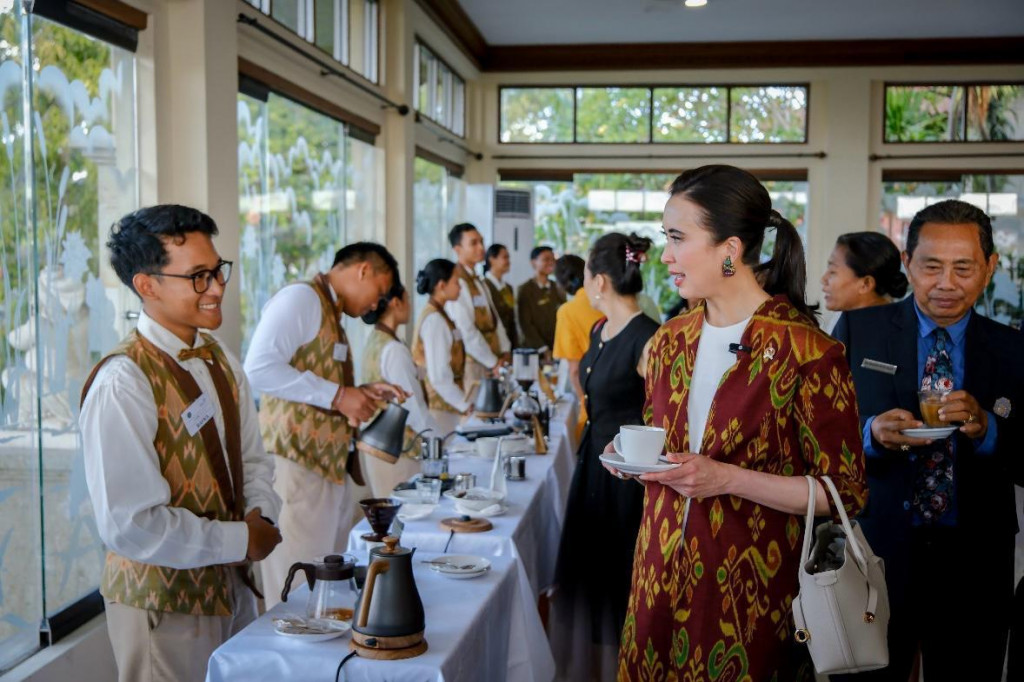 Poltekpar rata-rata rasio kelulusan mahasiswanya mencapai 90,9 persen dengan waktu tunggu maksimal 3 bulan untuk bekerja. Dok. Kemenpar