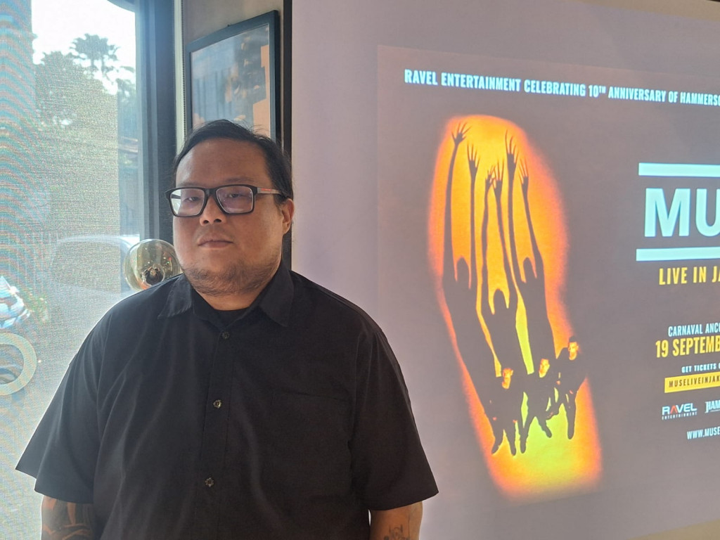 Promotor Musik, Ravel Junardy (Foto: medcom/elang)