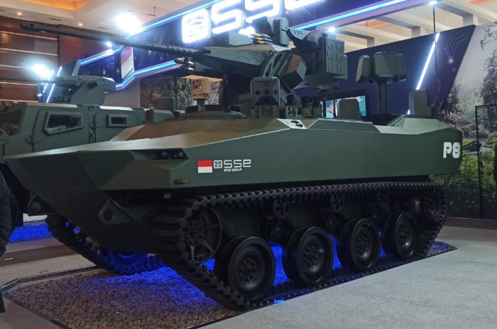 Tank Hybrid Buatan Indonesia Mejeng di Indo Defence, Intip Spesifikasinya