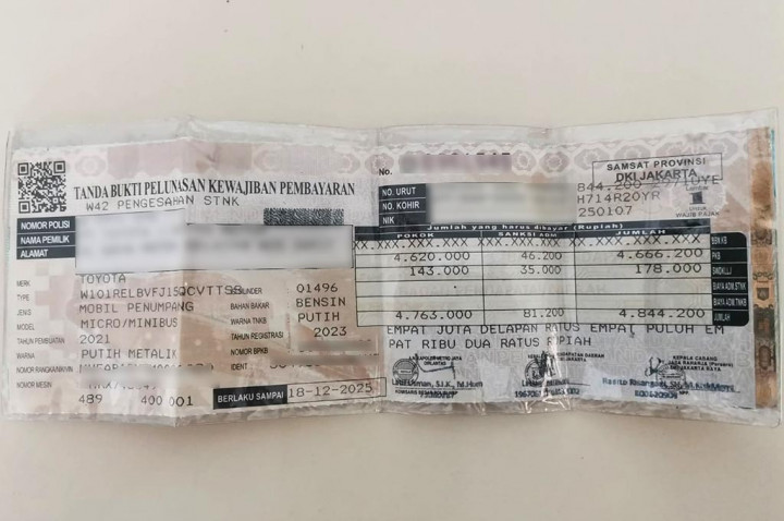 Pemutihan Pajak Kendaraan Jakarta 2025 Dimulai! Ini Syarat dan Dokumen yang Harus Disiapkan!