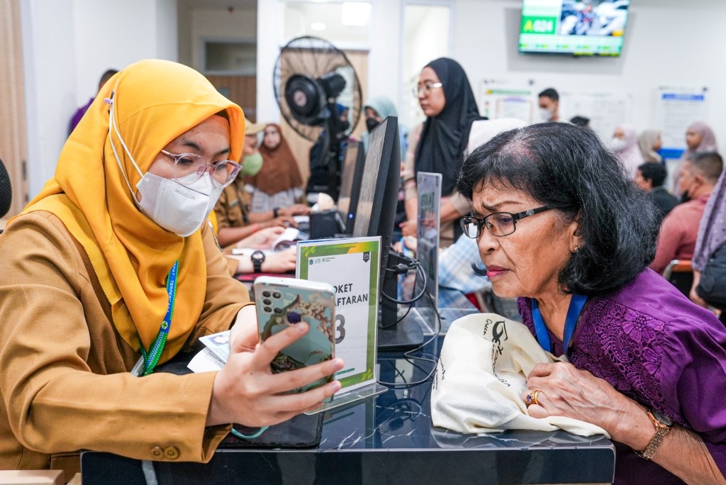 Cek Kesehatan Gratis di Puskesmas Tebet. Dok. Kemenkes