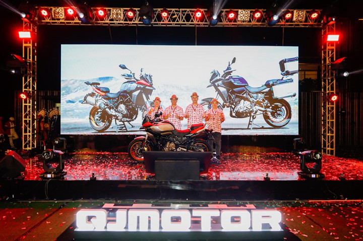 Tancap Gas QJMotor Langsung Luncurkan 4 Motor Baru