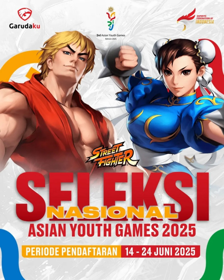 PBESI Buka Pendaftaran Seleknas Street Fighter untuk Asian Youth Games 2025, Yuk Daftar!