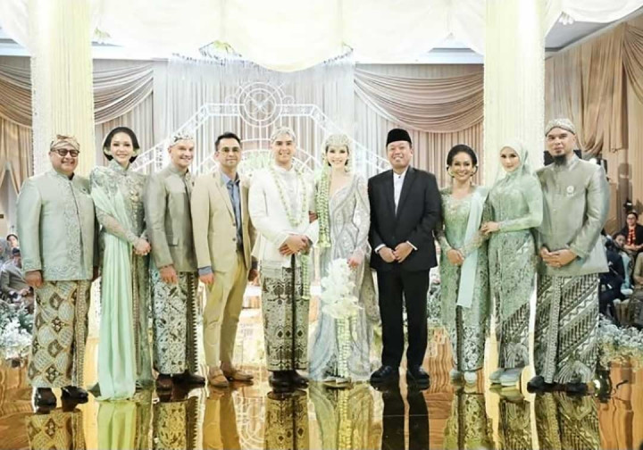 Raffi Ahmad Bagikan Sederet Momen Nikahan Al Ghazali dan Alyssa Daguise