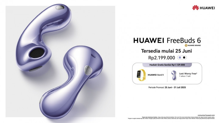 Panggilan Super Jernih, Koneksi Super Stabil, dan Super Nyaman Seharian, Inilah HUAWEI FreeBuds 6