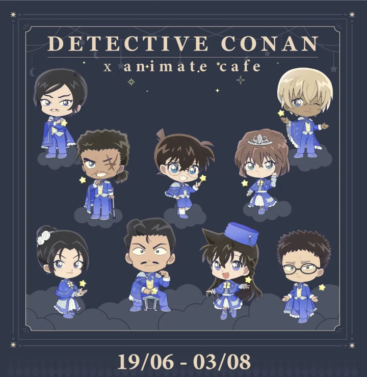 Animate Cafe Bertema Detective Conan Hadir di Jakarta, Cek Lokasi dan Jadwalnya