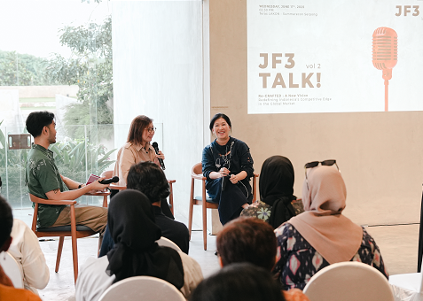 JF3 Talk 2025: Menilik Kebijakan Ekraf dalam Mendukung Pelaku Industri Fesyen Lokal