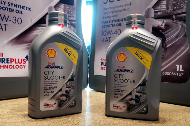 Shell City Scooter Pakai Based Oil <i>full synthetic</i>, Apa Manfaatnya?
