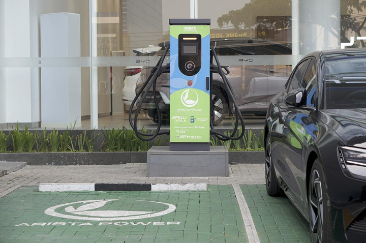 Arista Group Bangun Jaringan SPKLU, Ada yang Ultra Fast Charging