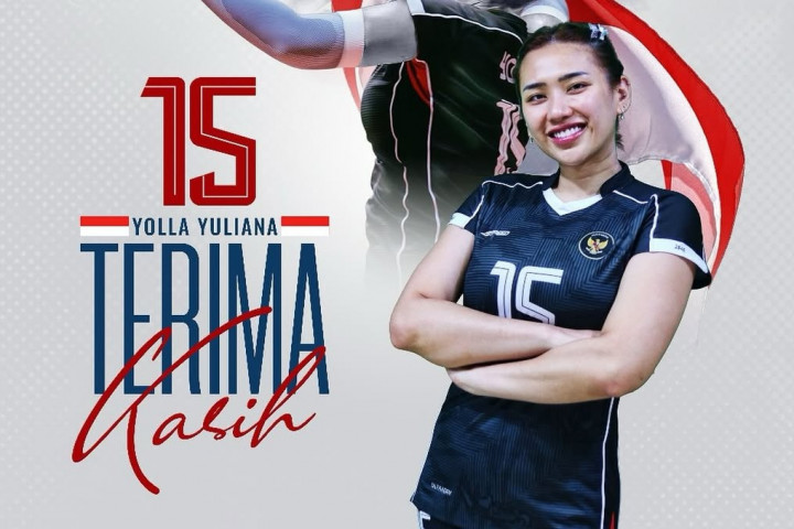 Yolla Yuliana Pensiun Bela Timnas Bola Voli Putri Indonesia