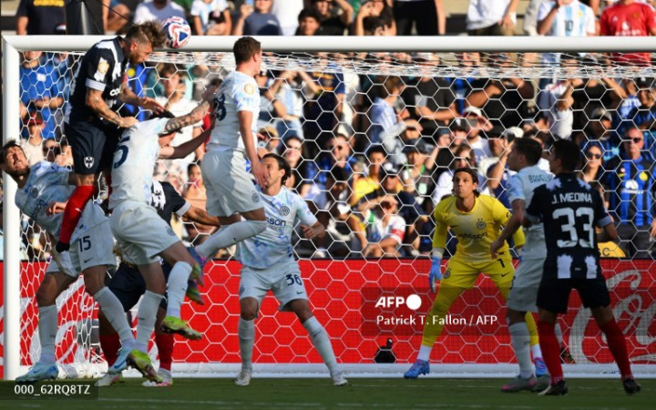 Inter Main Terlalu Lambat Lawan Monterrey