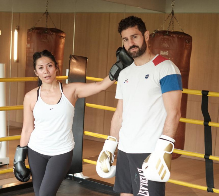 Bintangi Serial Reacher 4, Ini Momen Anggun Latihan Bareng Juara Dunia Kickboxing