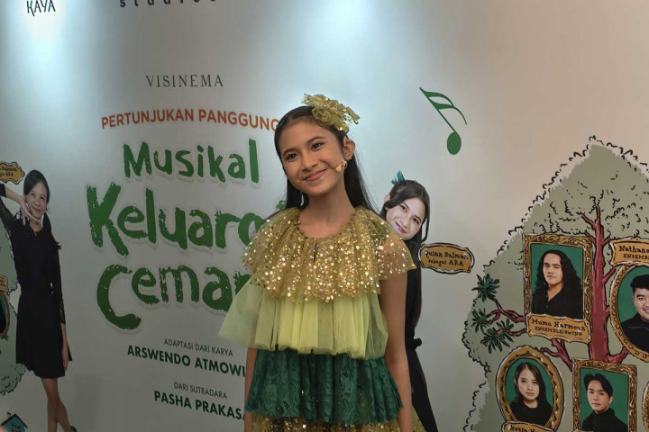 Perankan Karakter Ara di Musikal Keluarga Cemara, Ini yang Dirasakan Quinn Salman