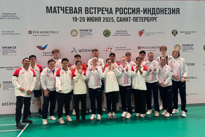Indonesia-Rusia Perkuat Kerja Sama Bulu Tangkis