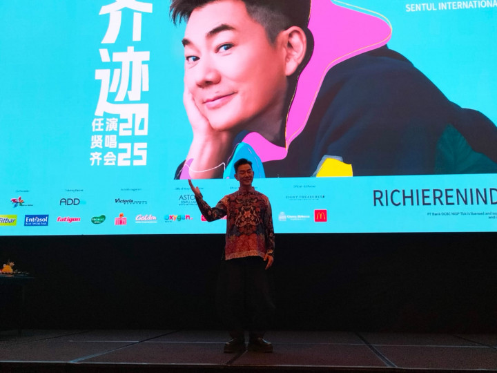 Bintang Mandopop Richie Ren Siap Sapa Penggemar Indonesia
