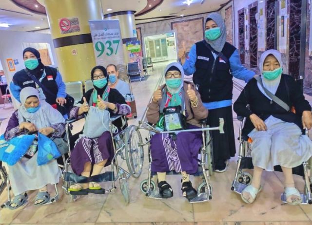   Pemerintah Indonesia memberikan kesempatan kepada jemaah untuk melakukan tanazul. (Foto: Dok. Birkom Kemenkes)