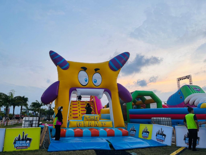 Ini 5 Wahana The Big Bounce Indonesia, Harga Tiket, dan Jam Operasional