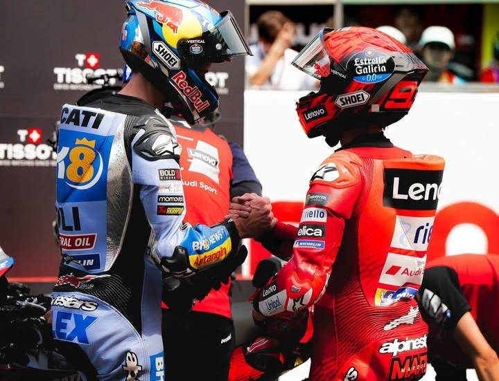 Duo Marquez Pecundangi Bagnaia di Sprint Race MotoGP Italia