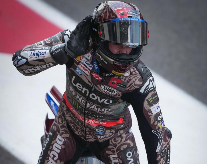 MotoGP Italia: Marquez Tak Terbendung, Bagnaia Gagal Podium